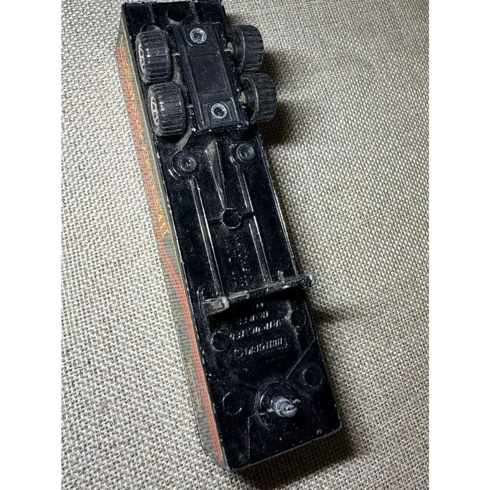 Vintage Matchbox 1981 Harley-Davidson Livery Articulated Trailer Kenworth Truck